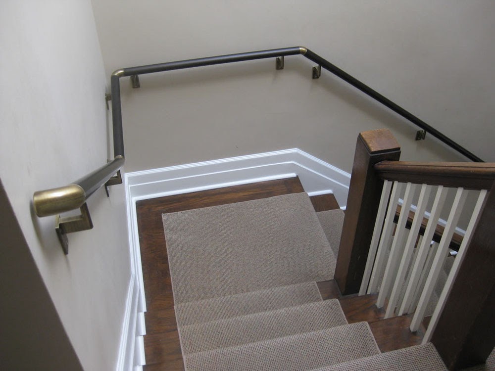 stair handrails types